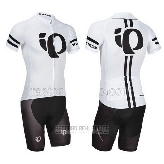 2014 Fahrradbekleidung Pearl Izumi Shwarz und Wei Trikot Kurzarm und Tragerhose